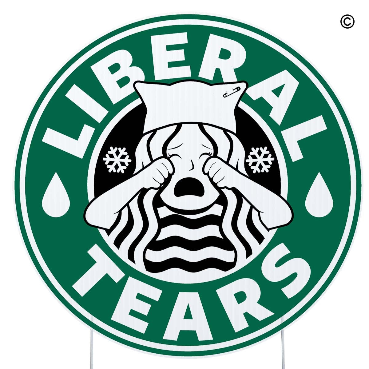 Liberal Tears XL Yard Sign (SET OF 2)