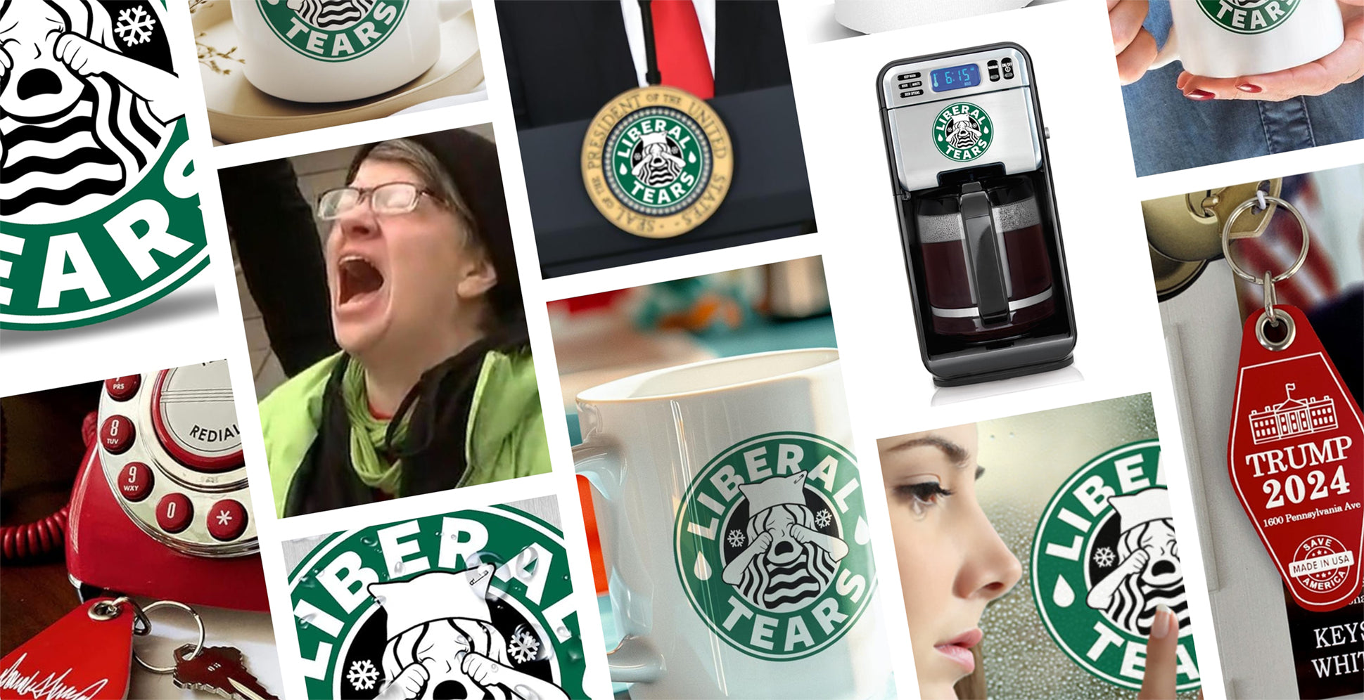 Official Liberal Tears Mugs and Stickers